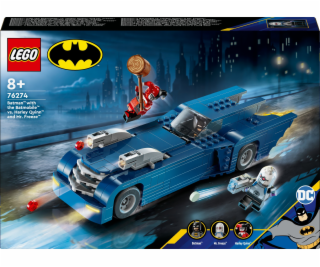 LEGO 76274 DC Super Heroes Batman v Batmobilu vs. Harley ...