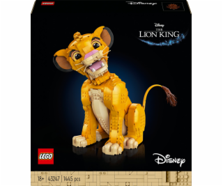 LEGO 43247 Disney Simba, Mladý lví král, stavebnice