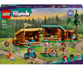 Bloky LEGO FRIENDS 42624 Útulné chatky Adventure Camp