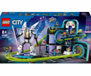 LEGO 60421 City Robot Mech Stavebnice horské dráhy