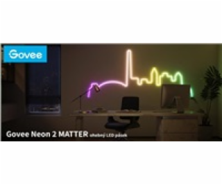 Govee Neon MATTER LED rohová lišta 5m - RGBIC