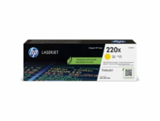 HP 220X Yellow Original LaserJet Toner Cartridge (5,500 pages)