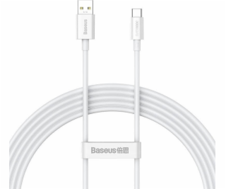 Kábel Baseus Superior Series USB-C, 65W, PD, 2m (biely)