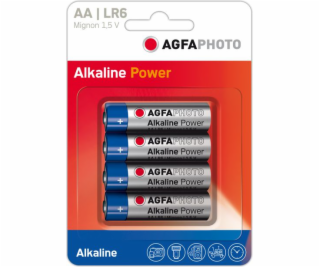  AgfaPhoto Baterie AA / R6 4 ks.