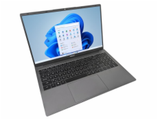 UMAX notebook VisionBook 15WN Plus/ 15,6  IPS/ 1920x1080/ N100/ 8GB/ 256GB SSD/ HDMI/ 3x USB 3.0/ W11 Pro/ šedý