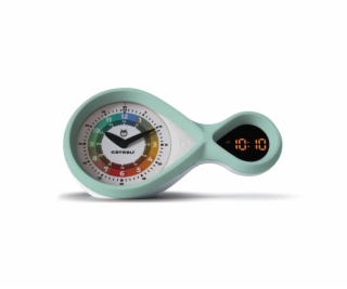 Kidywolf analog & digital Alarm Clock turquoise