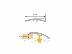 JUOST LW 30 PVC 0.9M TAM GRAI RIEŠ(16)