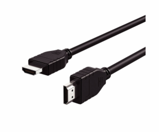 Kábel HDMI na HDMI 2.0 PVC RayCue, 2 m (čierny)