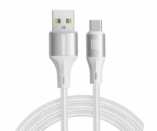 Kábel Light-Speed USB na USB-C SA25-AC6 / 100W / 2m (biely)