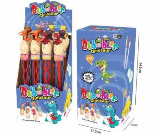 Hipo Mýdlové bubliny s figurkou dinosaura 140ml 34cm mix ...