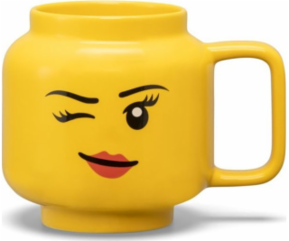  LEGO keramický hrnek Winking Girl, velký