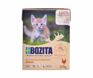 Bozita Cat Kitten kousky v omáčce s kuřecím, tetrapak kap...