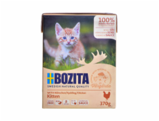 Bozita Cat Kitten kousky v omáčce s kuřecím, tetrapak kapsička 370 g