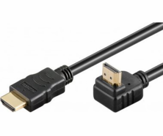 goobay vysokorychlostní kabel HDMI 90° s Ethernetem