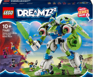 Stavebnice LEGO 71485 DREAMZzz Mateo a Z-Blob, rytíř Mech