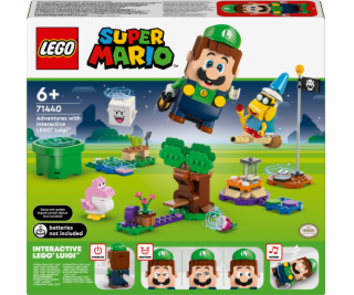 LEGO 71440 Super Mario Adventure s interaktivní stavebnic...