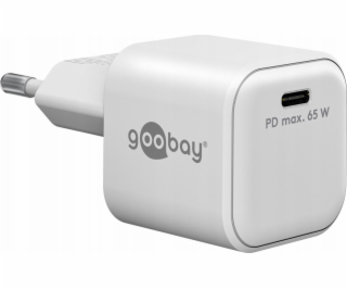 goobay USB-C rychlonabíječka Nano, PD, GaN, 65 wattů