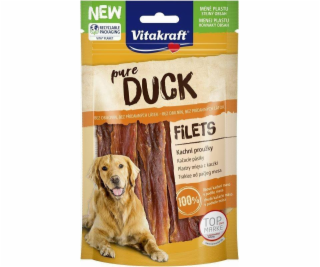 VITAKRAFT Pure Duck Fillets - pamlsek pro psa - 80g