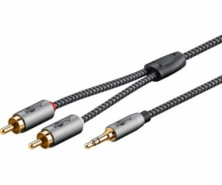 audio adaptérový kabel goobay Plus AUX 3,5mm jack > stere...