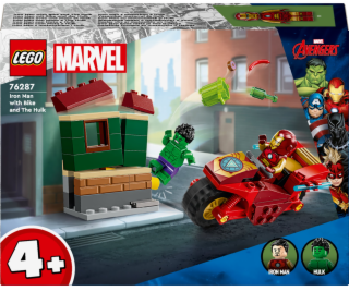 LEGO 76287 Marvel Super Heroes Iron Man s kolem a Hulkem,...