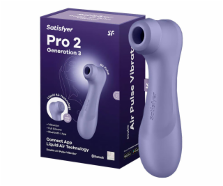 Masážny prístroj na klitoris s aplikáciou Satisfyer Pro 2...