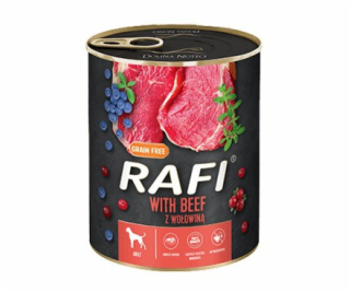 DNP RAFI DOG pusz.800g HOVĚZÍ, BORŮVKA, BRUSINKA /24