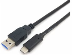 Kabel USB-A – USB-C USB 2 m černý (128344)