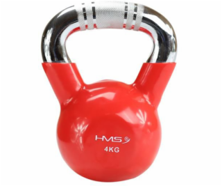 HMS Kettlebell Litinová KTC10 chromovaná rukojeť, rýhovan...