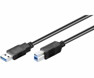 Goobay USB-A - USB-B kabel USB 1,8 m černý (93655)