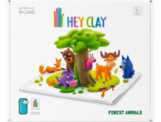 Tm Toys Hey Clay - Plastová hlína Lesní zvířátka HCL18011