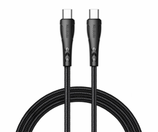 Kábel USB-C na USB-C Mcdodo CA-7641, PD 60W, 1,2 m (čierny)