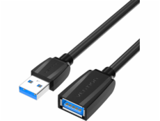 Extension Cable USB 3.0 male USB to female Vention VAS-A45-B200 2m (Black)