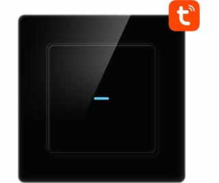 Smart Light Switch WiFi Avatto N-TS10-B1 1 Way TUYA (black)