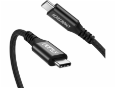 Kábel USB-C do USB-C 3.1 Choetech XCC-1007 100W 2m (čierny)