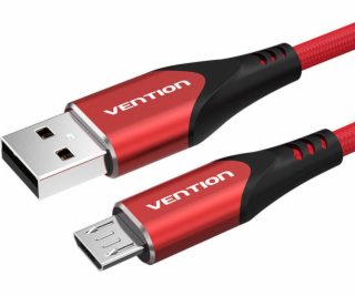 Cable USB 2.0 do Micro USB Vention COARG 3A 1.5m (Red)