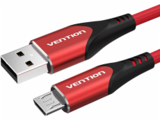 Cable USB 2.0 do Micro USB Vention COARG 3A 1.5m (Red)