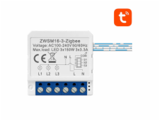 Šikovný spínací modul ZigBee Avatto ZWSM16-W3 TUYA