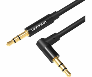 Cable Audio 90 degree mini jack 3,5mm AUX Vention BAKBD-T...