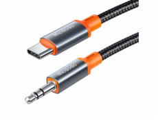 Kábel Mcdodo CA-900 USB-C na 3,5 mm mini jack AUX, 1,8 m (čierny)