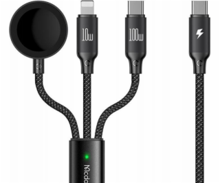 USB-C 3in1 kábel Mcdodo CA-4940 USB-C, Lightning, Apple W...