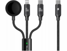 USB-C 3in1 kábel Mcdodo CA-4940 USB-C, Lightning, Apple Watch