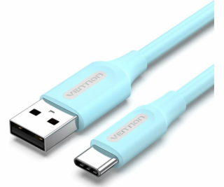 USB 2.0 A to USB-C Cable Vention COKSF 1m 3A Light Blue