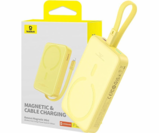 Powerbanka Baseus Magnetic Mini 10000mAh, USB-C 20W MagSa...