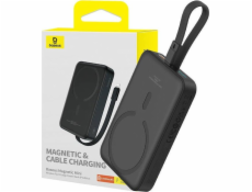 Powerbanka Baseus Magnetic Mini 10000mAh, Lightning 20W MagSafe (čierna)