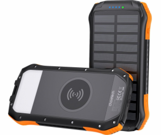 Choetech B567 Solar Power Bank with inductive charging 3x...