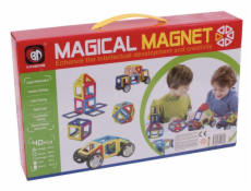 Konstruktor Xinbida Magical Magnet 525050201, 40 ks.