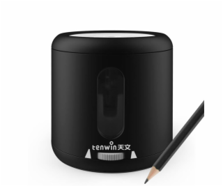 Operated Pencil Sharpener Tenwin 8035-1 Battery/USB (black)