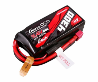 Gens ace G-Tech 4300mAh 3S1P 11,4V 60C Lipo batéria s T-z...