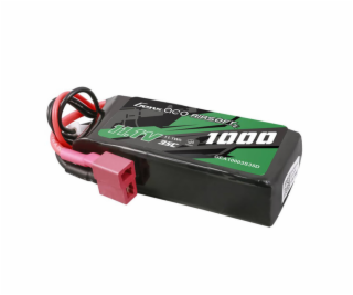 Gens ace 35C 1000mAh 3S1P 11.1V Airsoft Gun Lipo batéria ...