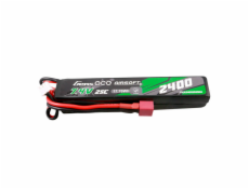 Gens ace 25C 2400mAh 2S2P 7,4V sedlová airsoftová pištoľová lipo batéria s mini Deans(T) konektorom